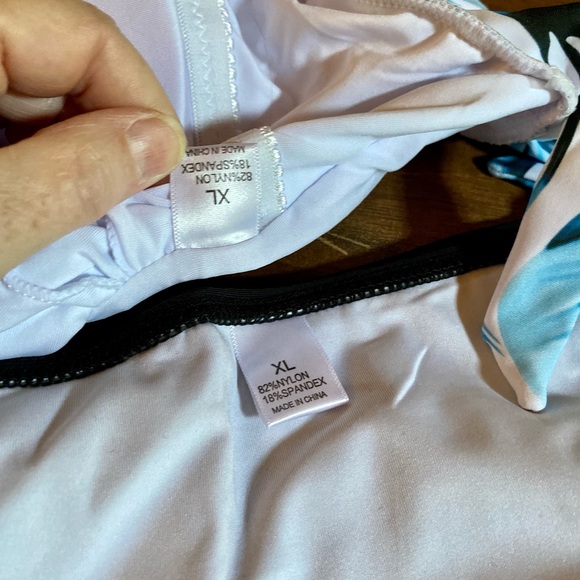 🏖️Saodimallsu Vintage 2 Piece Swimsuit High Neck High Waisted🏖️ NIP - Picture 8 of 13